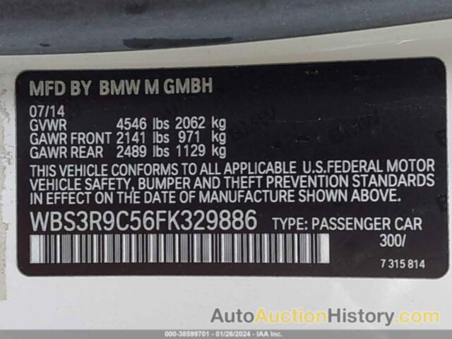 BMW M4, WBS3R9C56FK329886