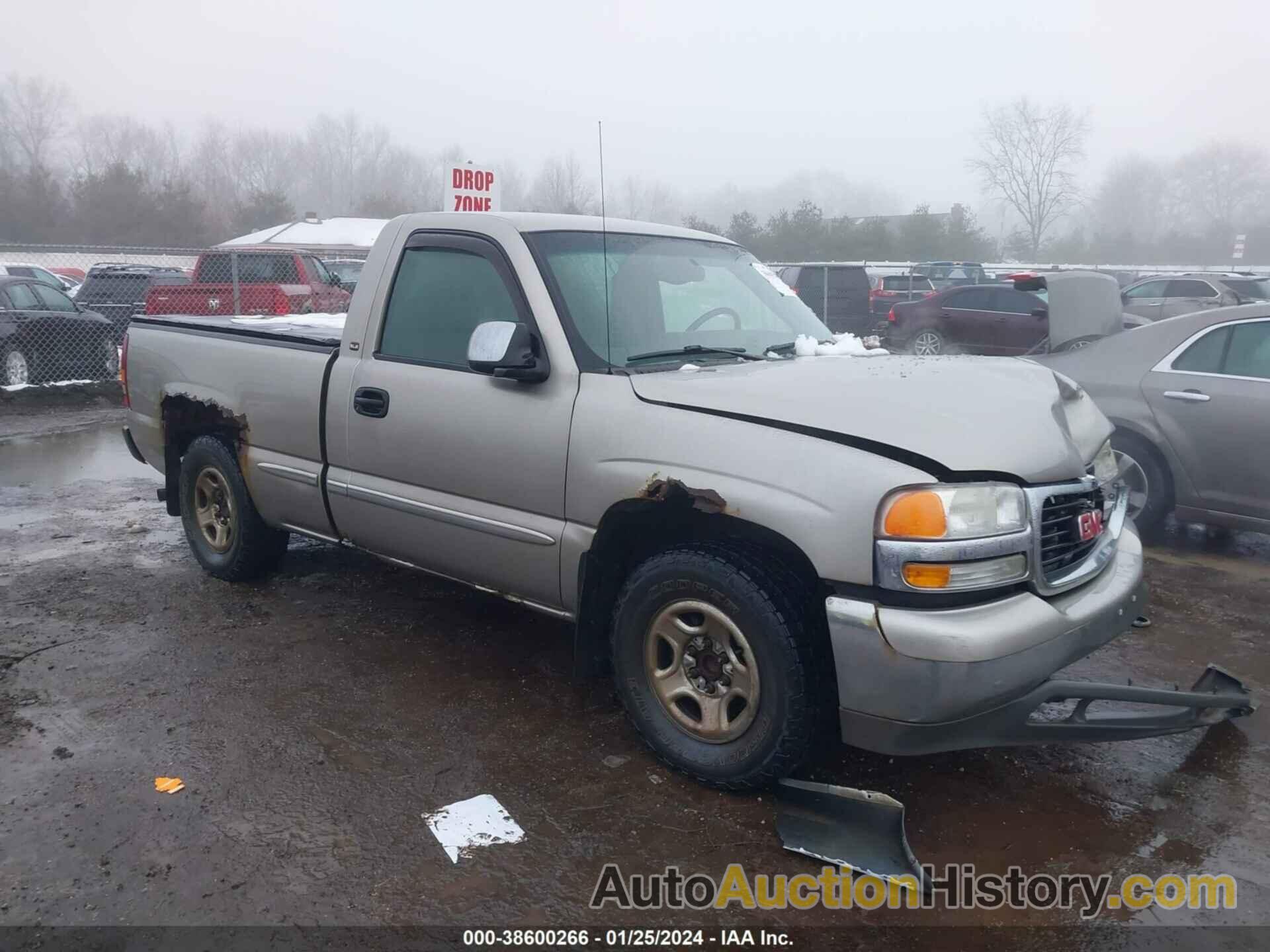 GMC SIERRA 1500 SLE, 1GTEC14V62Z235784