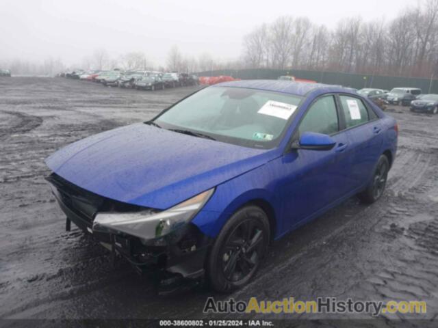 HYUNDAI ELANTRA HYBRID BLUE, KMHLM4AJ4PU082748