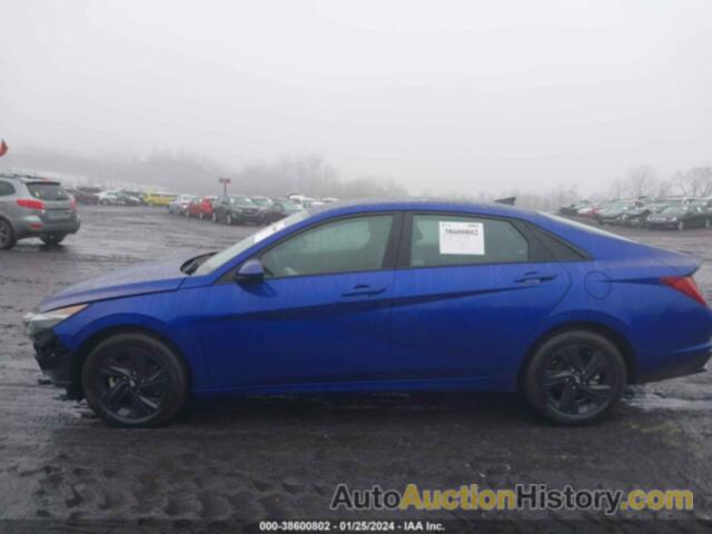 HYUNDAI ELANTRA HYBRID BLUE, KMHLM4AJ4PU082748