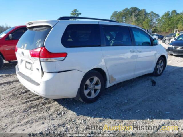 TOYOTA SIENNA LE V6 8 PASSENGER, 5TDKK3DC6ES436364