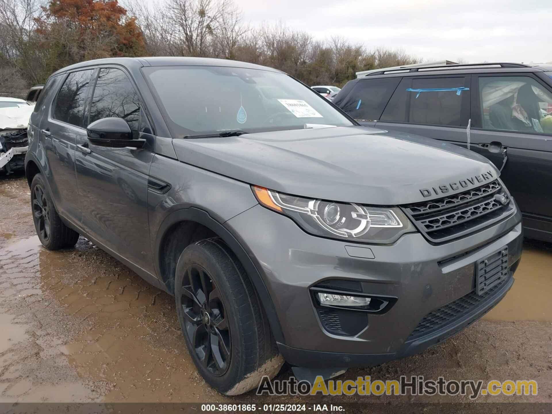 LAND ROVER DISCOVERY SPORT HSE, SALCR2BG8GH573614