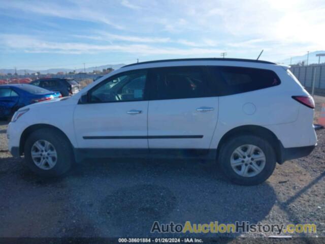 CHEVROLET TRAVERSE LS, 1GNKRFED0HJ325810