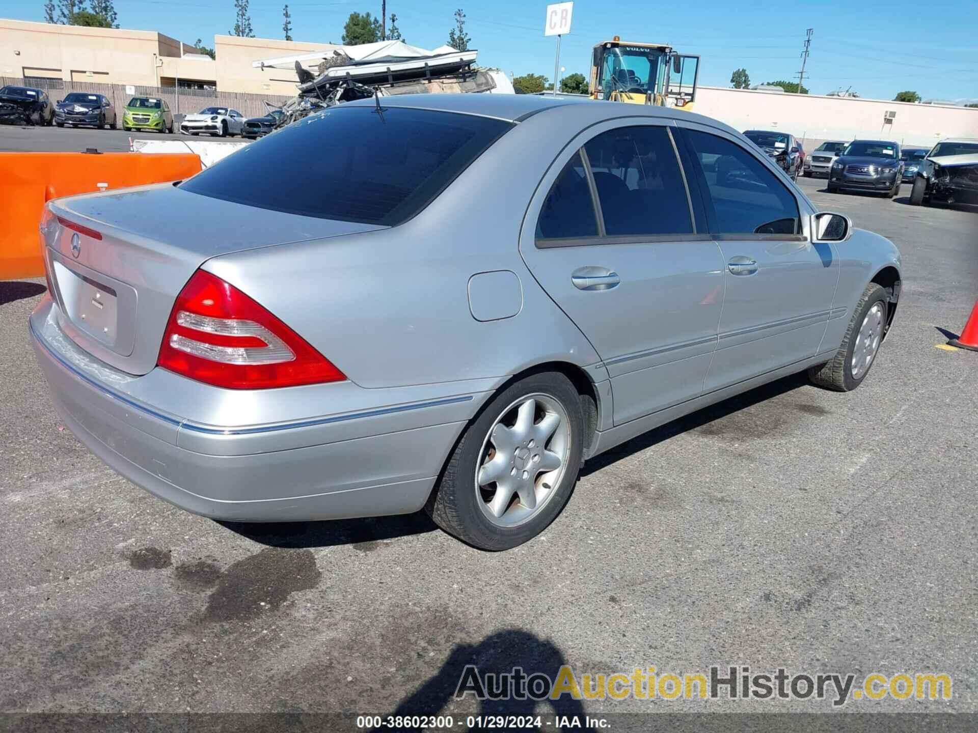 MERCEDES-BENZ C 240, WDBRF61J42F264675