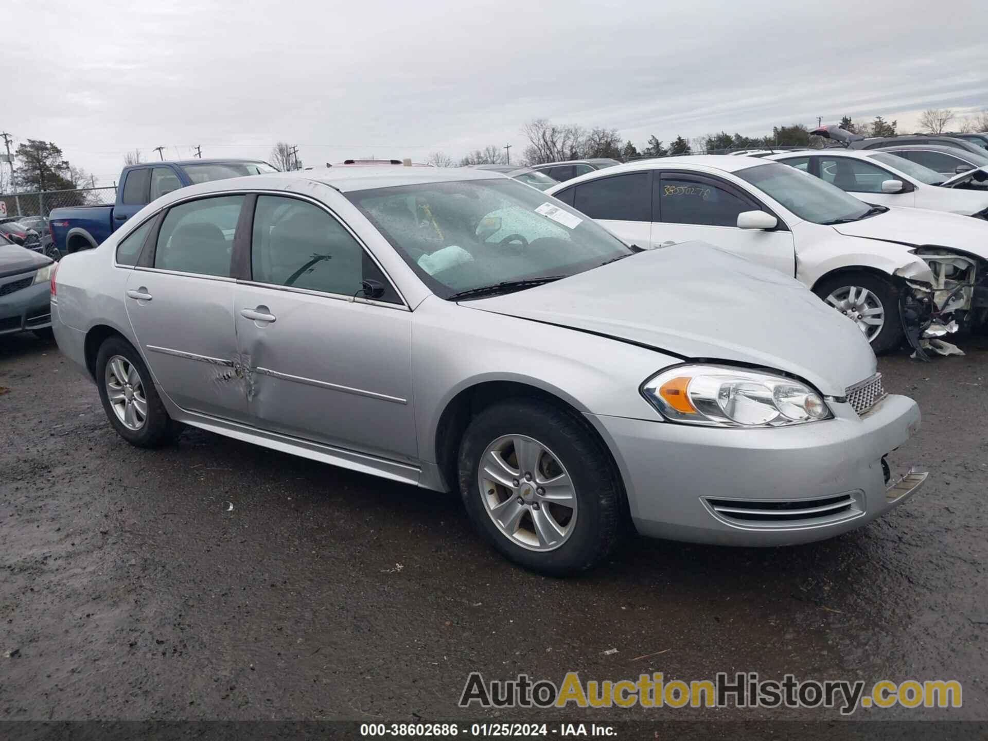 CHEVROLET IMPALA LIMITED LS, 2G1WA5E38E1155584