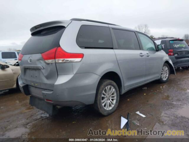 TOYOTA SIENNA XLE V6 8 PASSENGER, 5TDYK3DC2CS186614