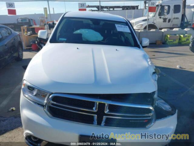 DODGE DURANGO SXT RWD, 1C4RDHAG7KC604541