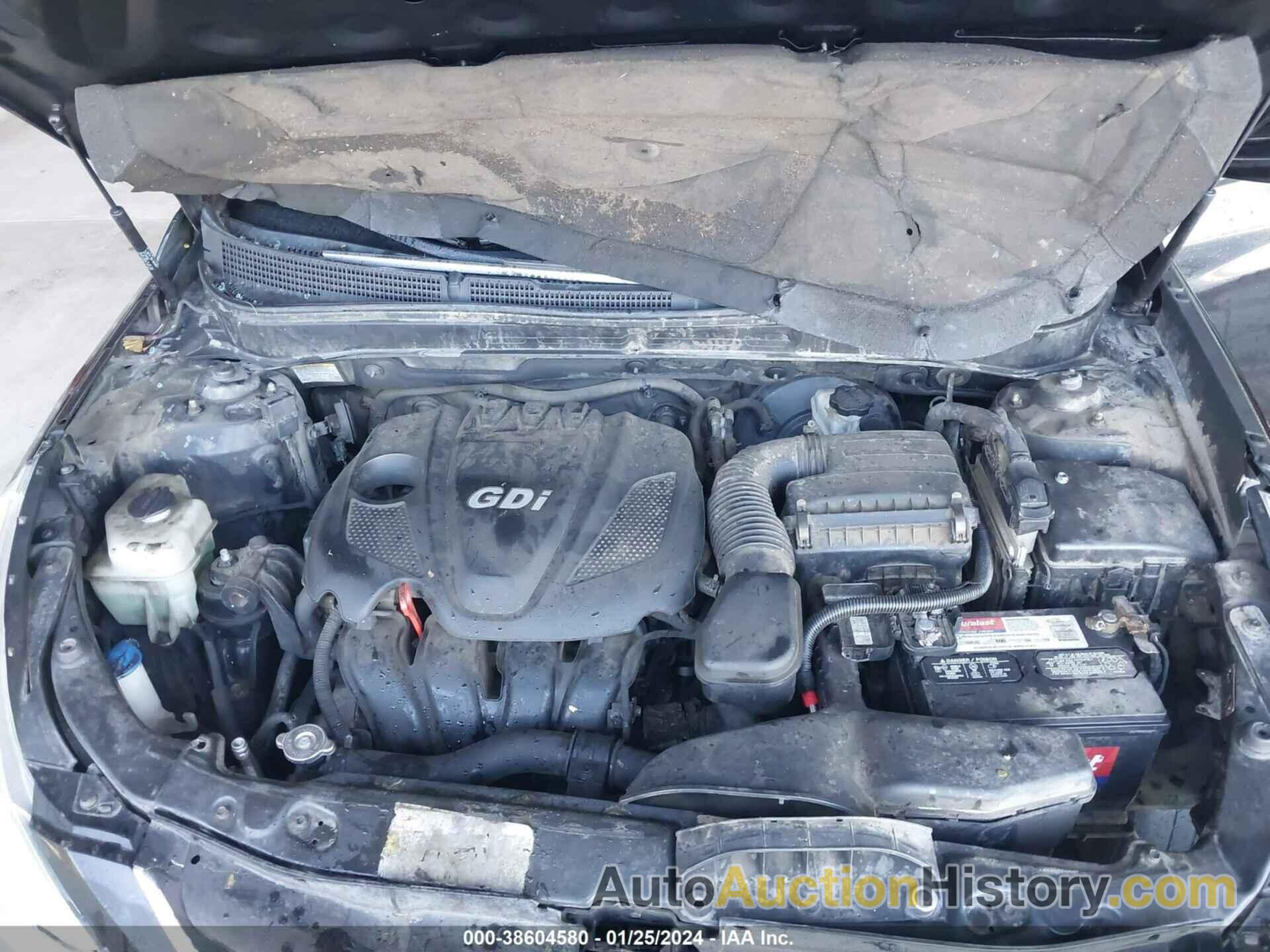 HYUNDAI SONATA GLS, 5NPEB4AC8BH228219