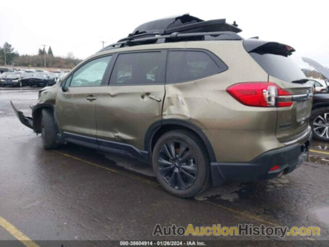 SUBARU ASCENT ONYX EDITION, 4S4WMAJD9N3419066