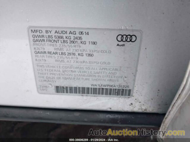 AUDI Q5 2.0T PREMIUM, WA1LFAFP9EA125225