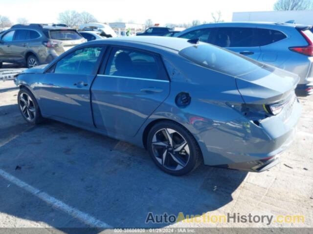 HYUNDAI ELANTRA HYBRID LIMITED, KMHLN4AJ7MU005512