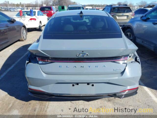 HYUNDAI ELANTRA HYBRID LIMITED, KMHLN4AJ7MU005512