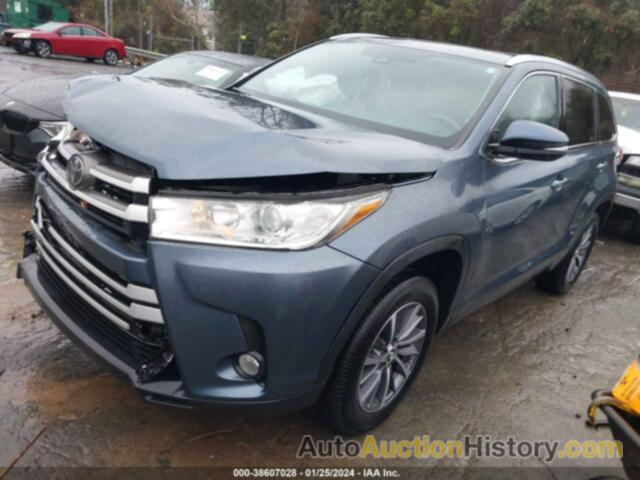 TOYOTA HIGHLANDER XLE, 5TDKZRFH4KS318087