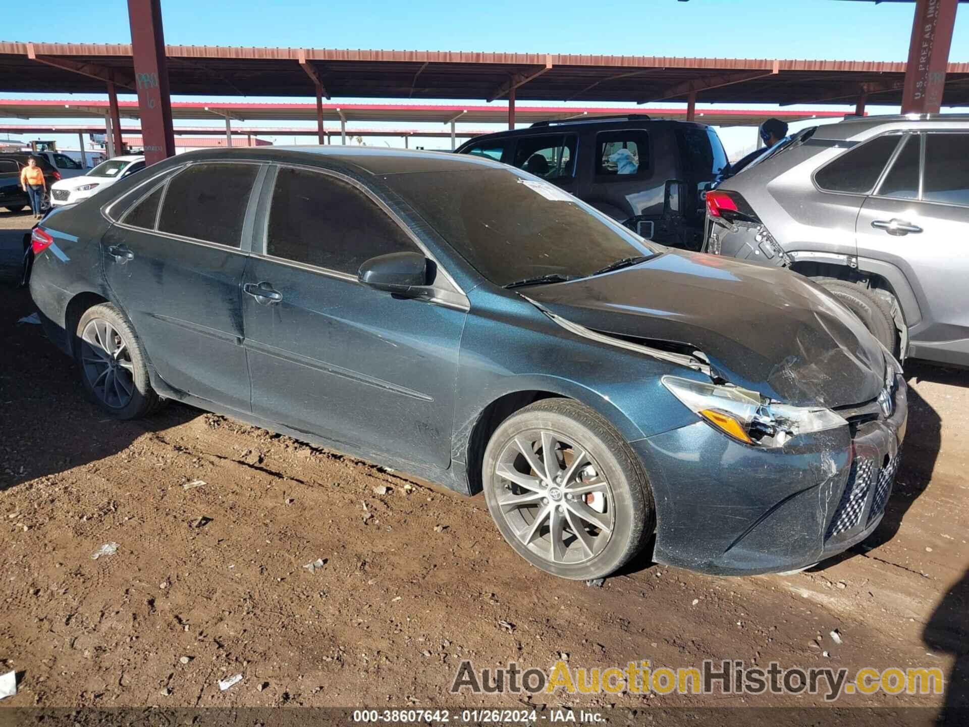 TOYOTA CAMRY XSE, 4T1BF1FKXFU872544