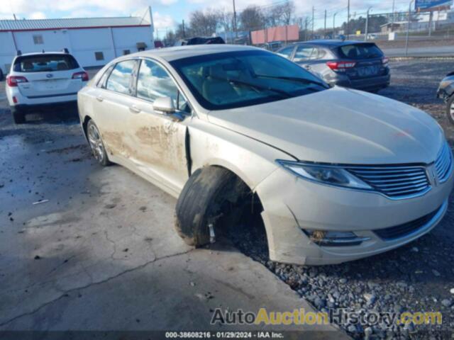 LINCOLN MKZ HYBRID, 3LN6L2LU5ER807161