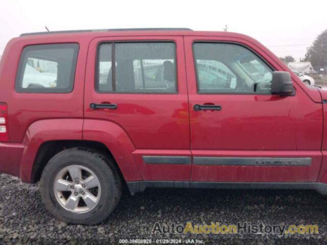 JEEP LIBERTY SPORT, 1C4PJMAK1CW122824