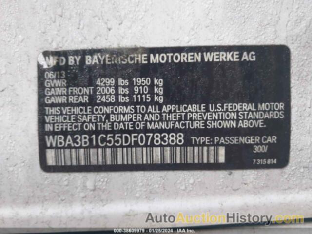 BMW 320 I, WBA3B1C55DF078388