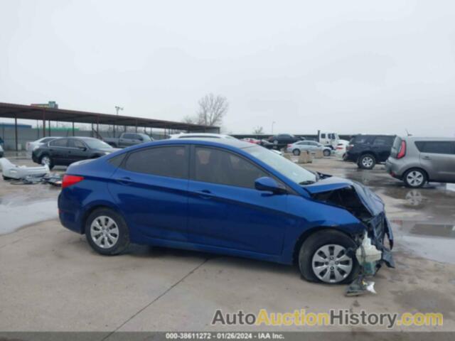 HYUNDAI ACCENT SE, KMHCT4AEXGU071954