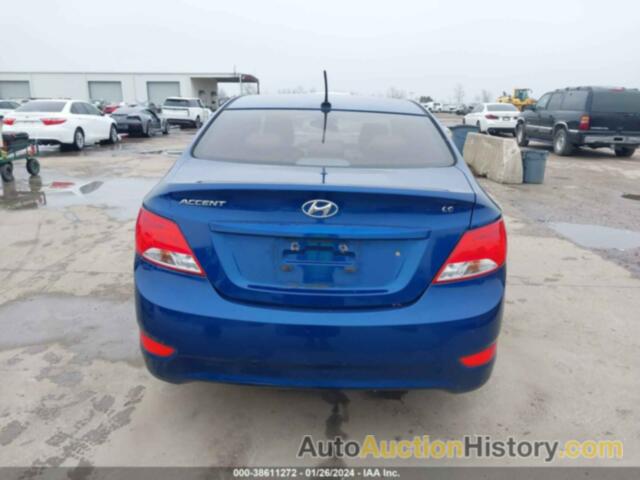 HYUNDAI ACCENT SE, KMHCT4AEXGU071954