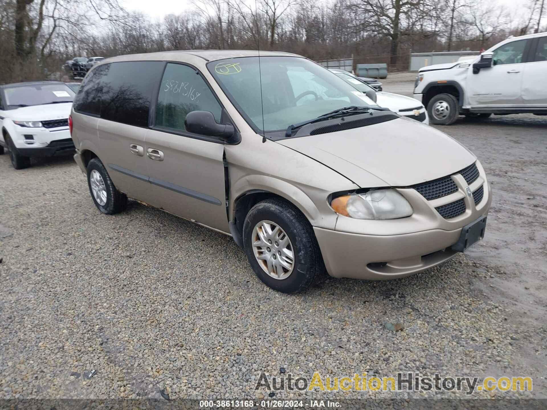 DODGE CARAVAN SPORT, 1B4GP45322B513811