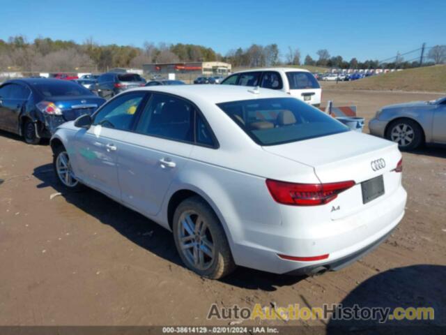 AUDI A4 2.0T PREMIUM, WAUGNBF48HN016366