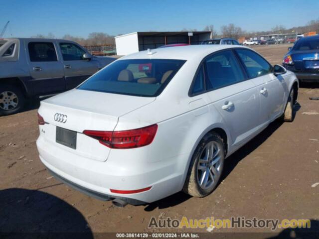 AUDI A4 2.0T PREMIUM, WAUGNBF48HN016366