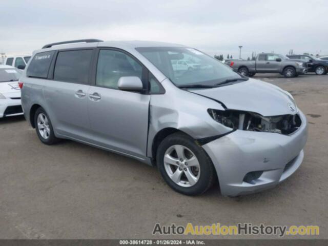 TOYOTA SIENNA LE 8 PASSENGER, 5TDKK3DC9GS708442