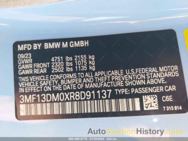 BMW M2, 3MF13DM0XR8D91137