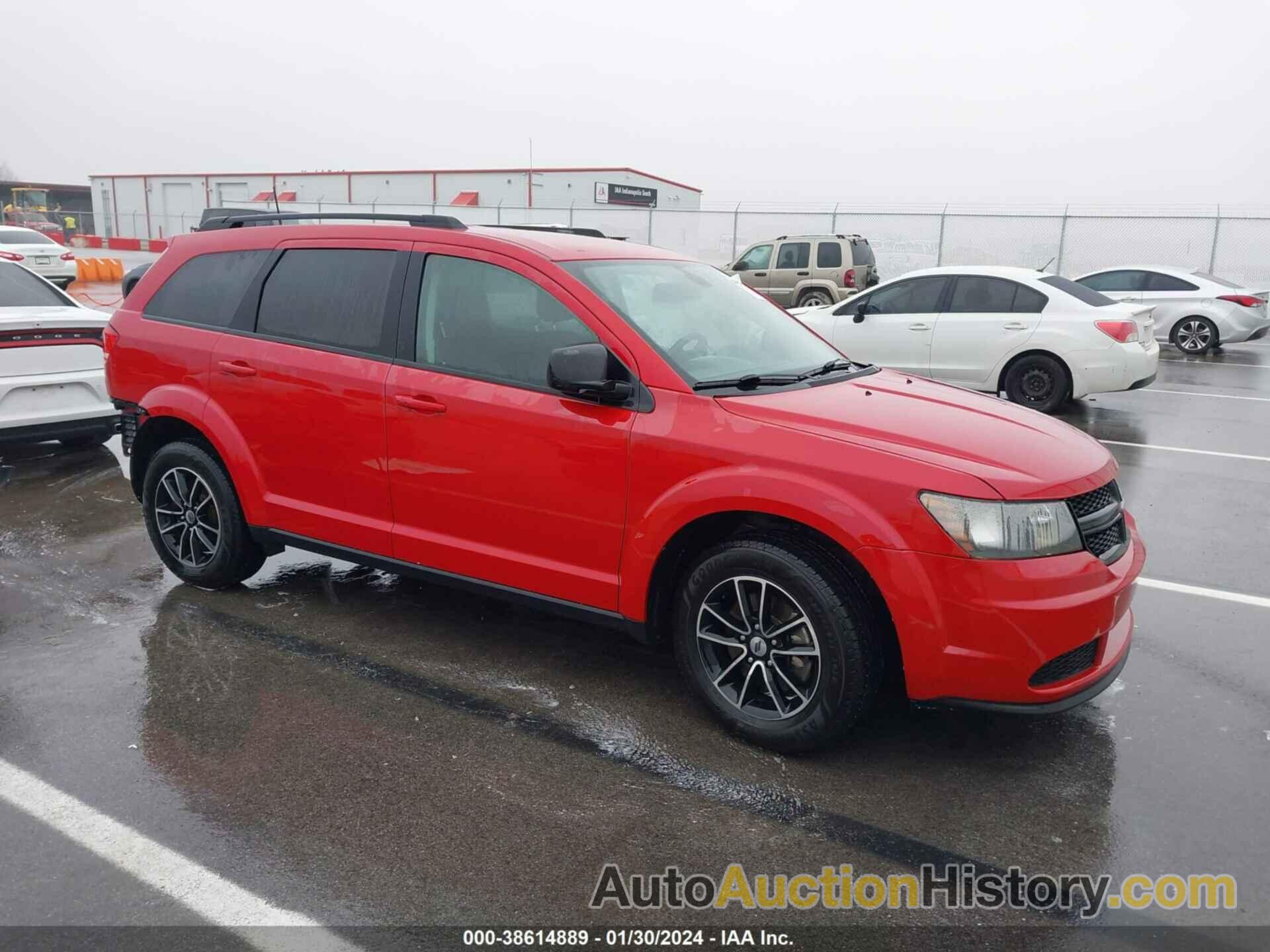 DODGE JOURNEY SE, 3C4PDCAB3JT506723