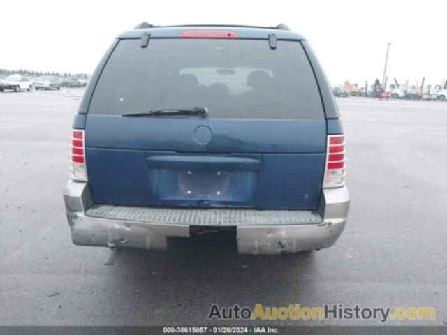 MERCURY MOUNTAINEER, 4M2ZU86K34UJ14845