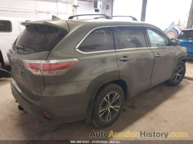 TOYOTA HIGHLANDER XLE V6, 5TDJKRFH6GS354841