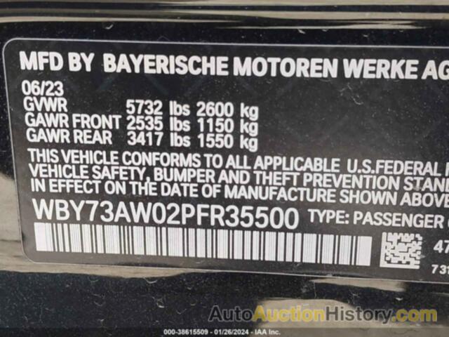 BMW I4 EDRIVE40, WBY73AW02PFR35500