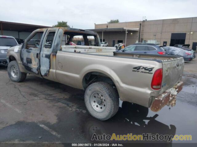 FORD SUPER DUTY F-250 LARIAT/XL/XLT, 1FTNX21S5YED39106