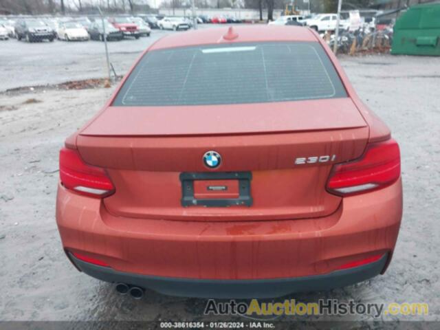 BMW 230I, WBA2J1C59JVD09313