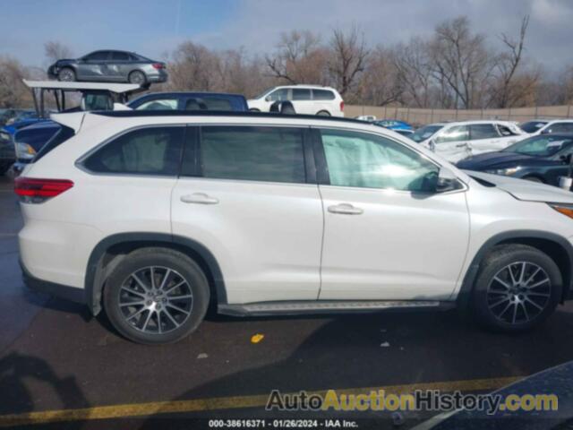 TOYOTA HIGHLANDER SE, 5TDJZRFH8HS356684