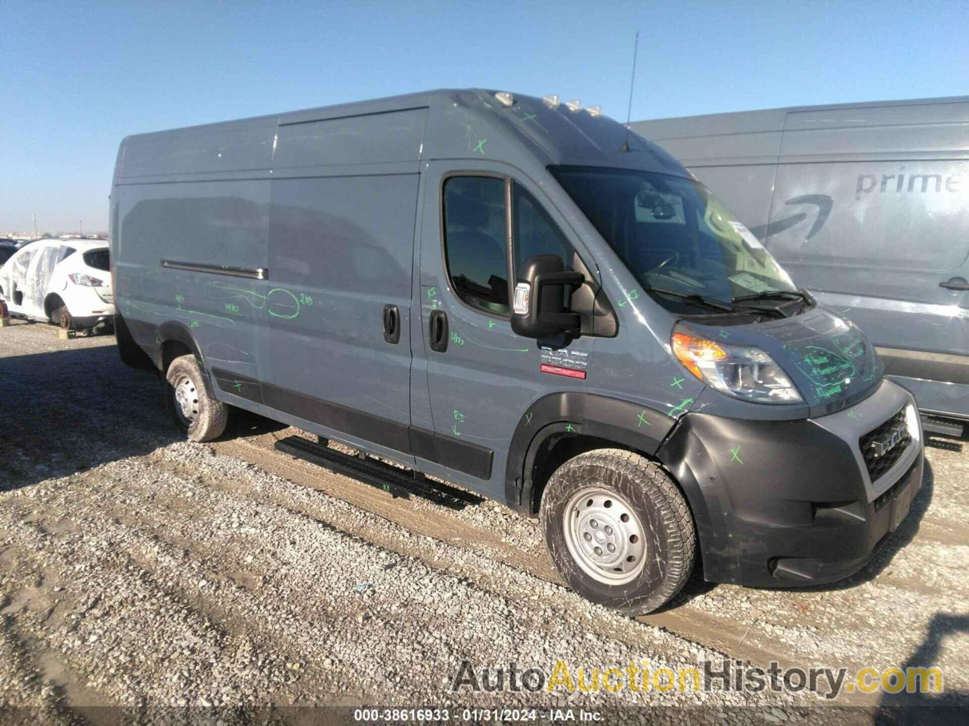 RAM PROMASTER 3500 CARGO VAN HIGH ROOF 159 WB EXT, 3C6URVJG1LE108260