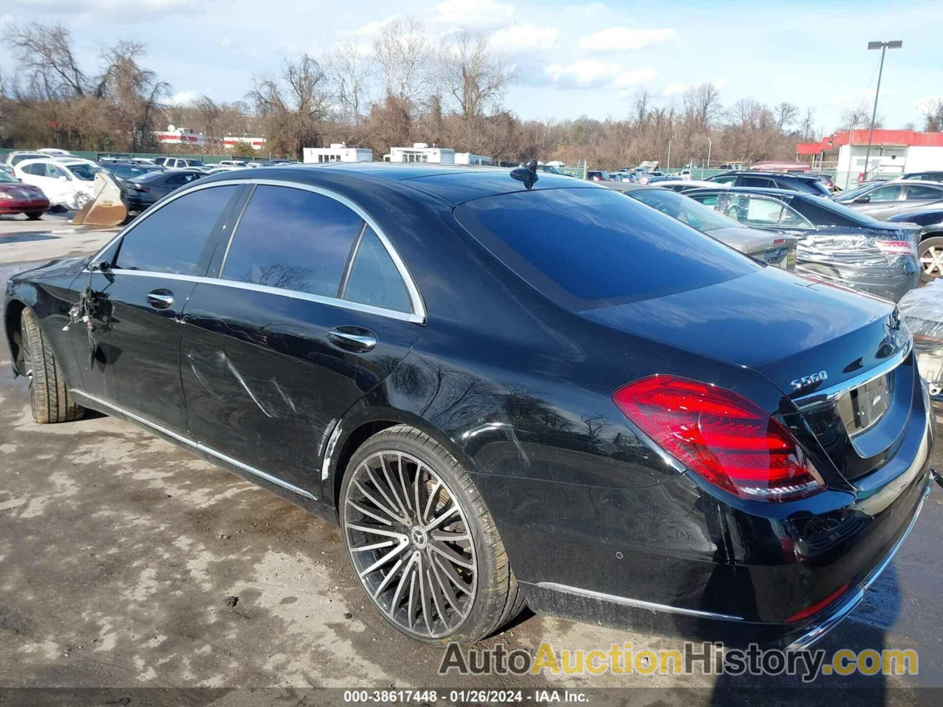 MERCEDES-BENZ S 560 4MATIC, WDDUG8GB4KA444925