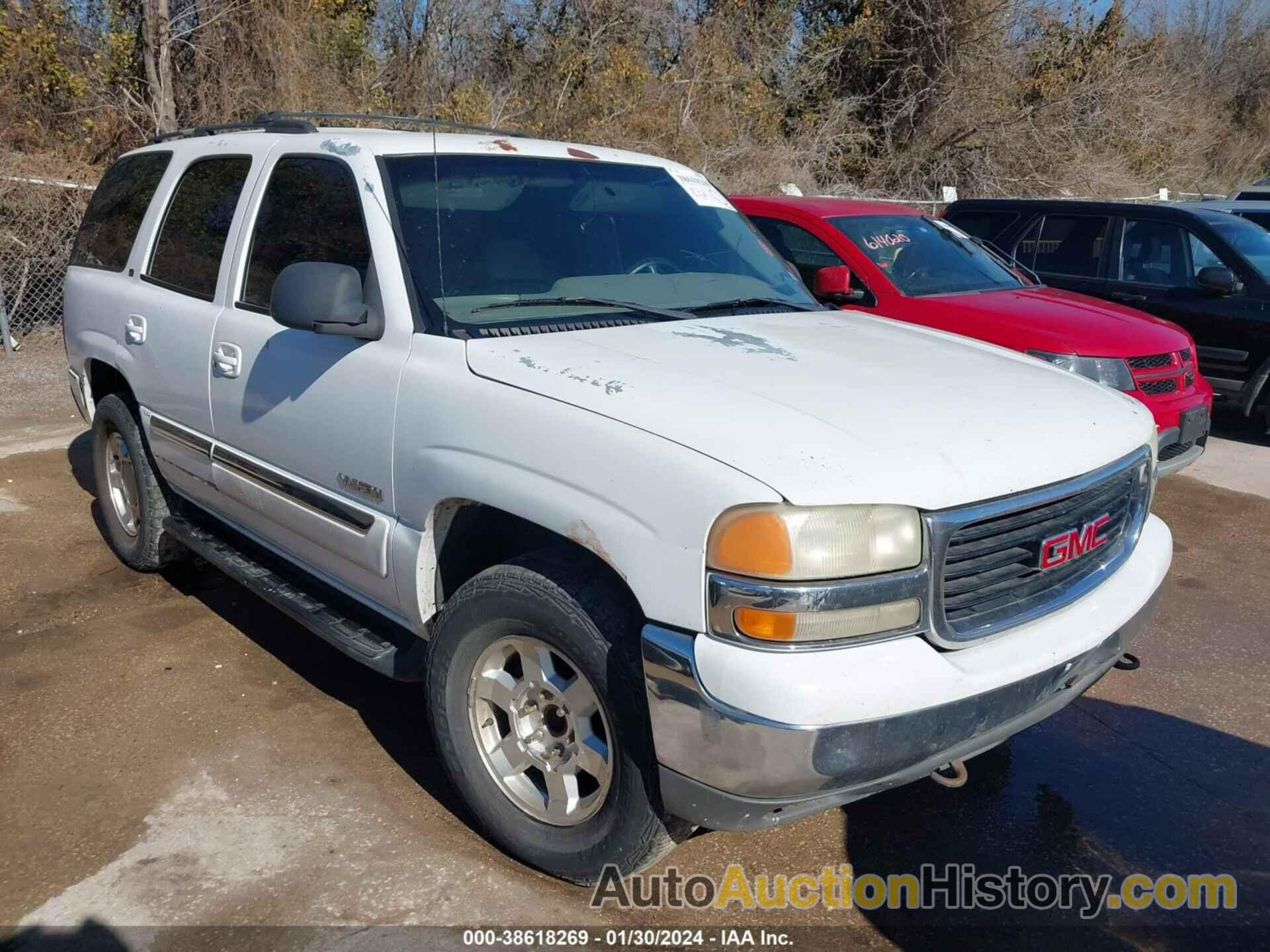 GMC YUKON SLT, 1GKEC13T6YJ206278