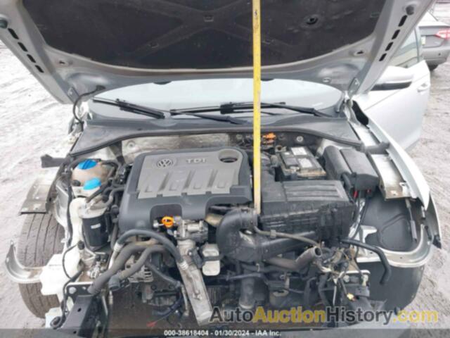 VOLKSWAGEN PASSAT 2.0L TDI SEL PREMIUM, 1VWCN7A39DC086815