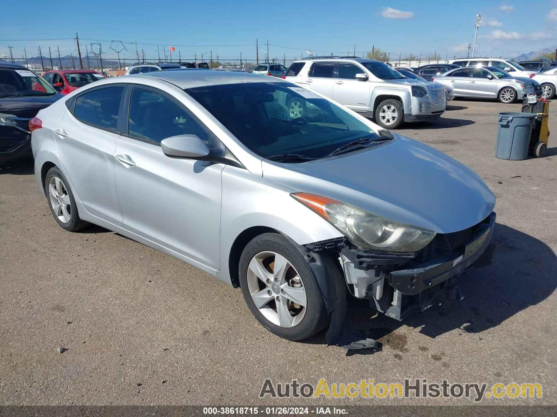 HYUNDAI ELANTRA GLS, 5NPDH4AE4DH373630