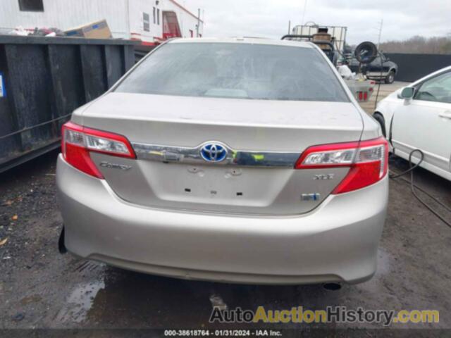 TOYOTA CAMRY HYBRID XLE, 4T1BD1FK5EU109397