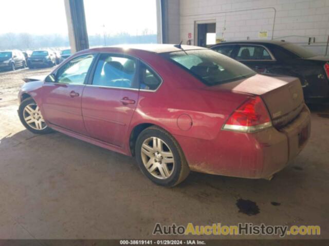 CHEVROLET IMPALA LT, 2G1WG5E38D1140841