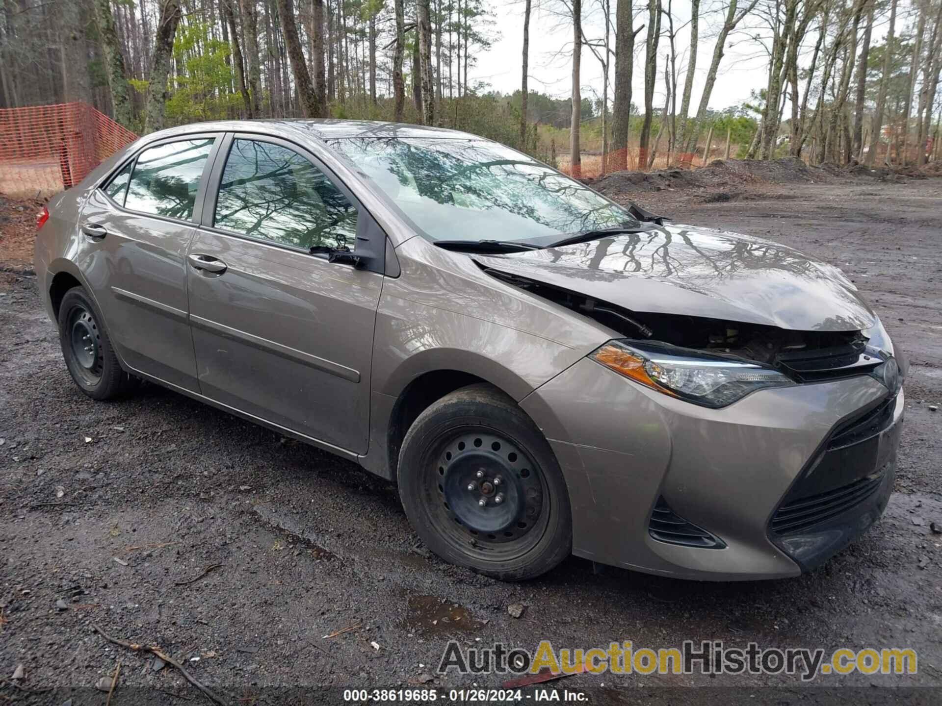 TOYOTA COROLLA LE, 2T1BURHEXHC755157