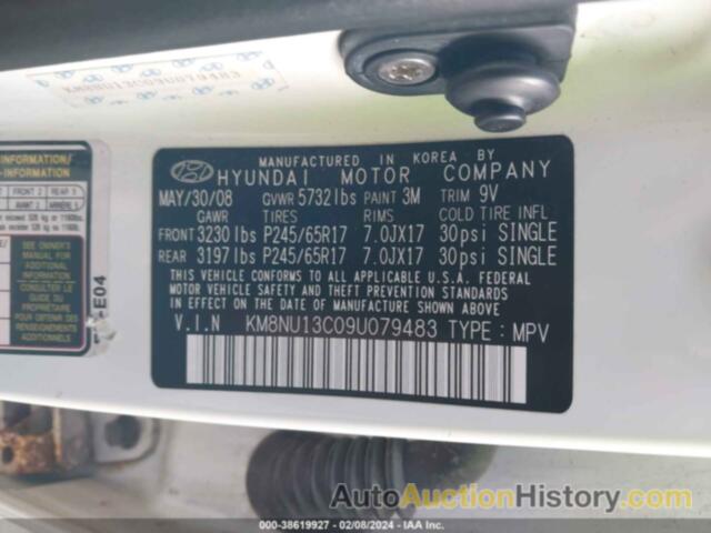 HYUNDAI VERACRUZ GLS, KM8NU13C09U079483