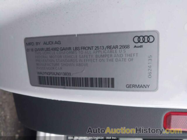 AUDI A5 2.0T PREMIUM, WAUYNGF5XJN013839