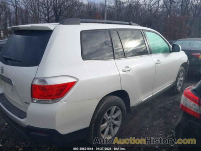 TOYOTA HIGHLANDER SE V6, 5TDBK3EH1DS241684