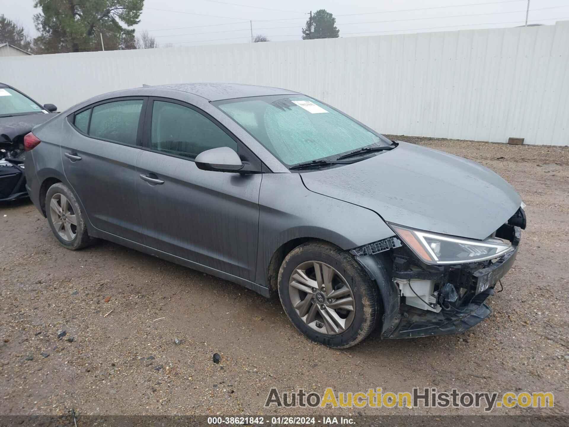 HYUNDAI ELANTRA SEL, 5NPD84LF2KH424187