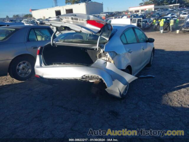 KIA FORTE LX, KNAFX4A67E5160643