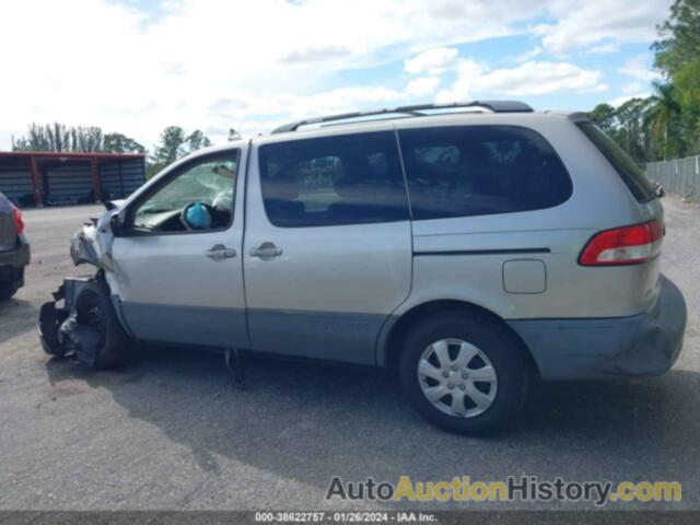 TOYOTA SIENNA CE, 4T3ZF19C32U416129