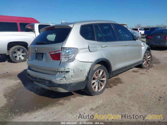 BMW X3 SDRIVE28I, 5UXWZ7C55F0M83542